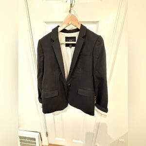J crew wool blend lined blazer, size 8